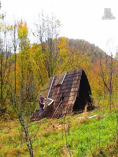 He turned the dacha into a cozy house start to finish. | Wilderness Skills