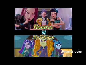 Huntrix (KDH) vs Dazzlings (MLP EG RR)