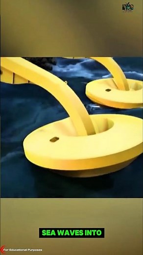 How the Relentless Power of Waves is Becoming Electricity. #documentary#usashorts#fyp