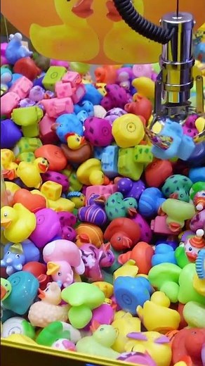 Rubber Ducky Claw Machine Win! 🛁🦆