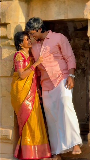 Husband wife💞 Transition in Tanjore✨#husbandwife #transition #blackbeescouple #shorts