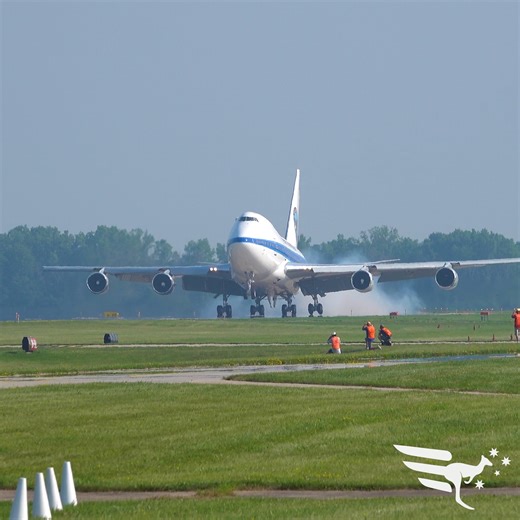 2.5M views · 31K reactions | ✈️ Pratt & Whitney Boeing 747SP at Oshkosh Airshow  #osh25 | StrayaAviation | Facebook