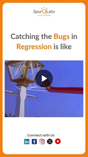 #spurqlabs #softwaretesting #testautomation #bugs #catchingbugs #aiintesting #viralvideo #viralmeme #funny #sdet #testers #regression #testing #ceo #cto #qamanager #qadirector #qa | SpurQLabs | Next-Generation Software Testing Test Automation Services