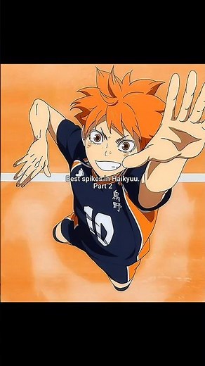 Best spikes in Haikyuu 🎯💀 #haikyuu #anime #edit