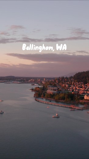 This is Bellingham, WA. We’re excited for your next visit! #bellingham #pnw #visitwashington #washingtoncheck #traveltok #travelbucketlist #vacation