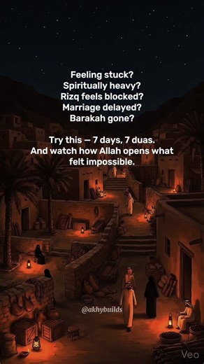 Shawez | Digital Products on Instagram: "Your 7-Day Rizq Renewal Journey starts here: Beginning with the dua that unlocks every closed door Day 1 — Istighfār (The Key to Rizq) Astaghfirullāh wa atūbu ilayhi — 100x daily Purifies the heart, removes burdens, and invites rizq to those who return to Allah. Day 2 — Duʿā of Prophet Yūnus (Relief & Expansion) Lā ilāha illā Anta subḥānaka innī kuntu minaz-zālimīn - 100x daily Breaks blockages — hardship, stress, envy, and unseen obstacles. Day 3 — Ṣalaw