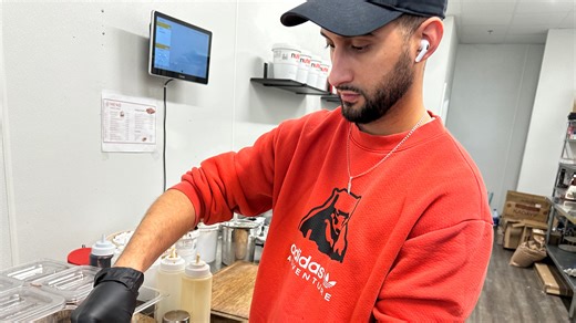 Destin's new crepe and coffee shop. It's Merveilleuse