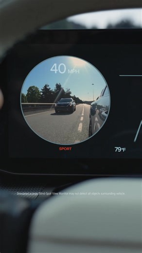 Change the way you change lanes with the available Blind Spot View Monitor. | Kia America