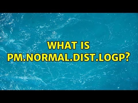What is pm.Normal.dist.logp?