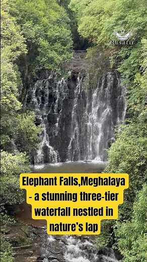 Elephant Falls | Discover the Beauty of Meghalaya’s iconic Waterfall nestled in nature’s lap 🐘💧