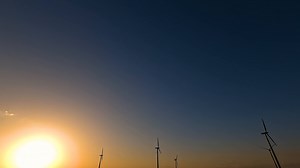 Sun, Windmill, Pinwheels. Free Stock Video