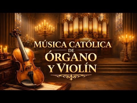 Música Católica con Órgano y Violín – Oración Profunda y Presencia de Dios