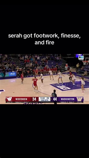 Serah Williams: Footwork and Fire at UConn