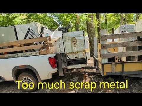 This is what it's like to be a scrapper. Hard work