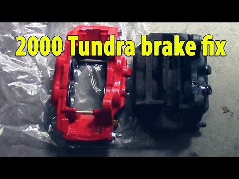 2000 Toyota Tundra defective Brakes Fix
