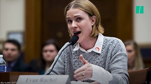 The actress Evan Rachel Wood testified before Congress about her experience of sexual abuse during a hearing to review the Survivors’ Bill of Rights Act. | HuffPost