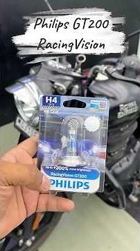 LEGAL HEADLIGHT - Philips RacingVision GT200 H4 Bulb TEST #headlight