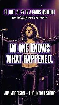 Jim Morrison Died At 27 In A Paris Bathtub — And No Autopsy Was Ever Done 🕯️