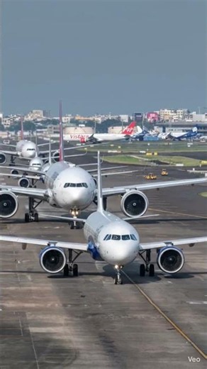 Mumbai Airport Runway is NEXT LEVEL Crowded! 🇮🇳✈️