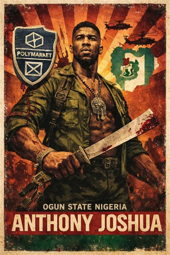 FOR ENTERTAINMENT PURPOSES ONLY#greenscreen #anthonyjoshua#ogun#polymarket#nigeria