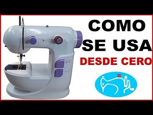 HOW TO USE A MINI SEWING MACHINE FROM SCRATCH