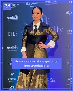 Rasika Dugal stuns in her standout ensemble as she gets spotted on the red carpet of an award show! #RasikaDugal #rasikadugalfans | ETimes TV