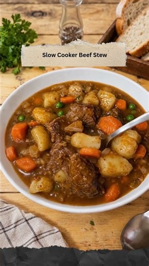 Classic Slow Cooker Beef Stew