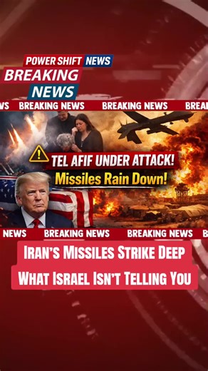 Tel Afif in Chaos: Missiles, Sirens, and a City on Edge Today, Tel Afif was transformed in an instant. What began as an ordinary day erupted into chaos as sirens screamed through the streets and missiles streaked across the sky. Buildings shook, windows shattered, and families rushed to shelters as the city faced the harsh reality of escalating tensions between Israel and Iran. Air defenses intercepted many threats, but some projectiles still reached urban areas, leaving damage in their wake. Sc