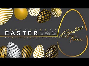 Adobe Illustrator Tutorial | How to Create Easter Egg for Beginners