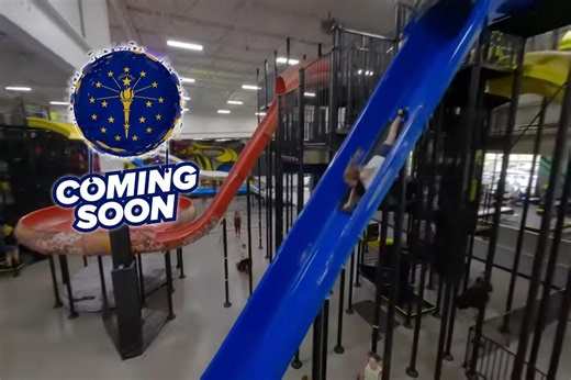 COMING SOON: A Massive and Unique Indoor Slide Park in Indiana