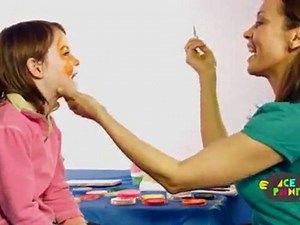 Fox Face Painting Tutorial