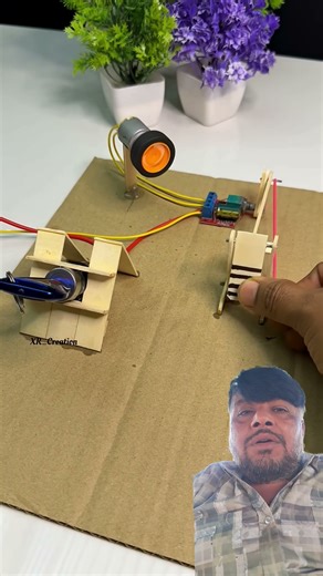 car accelerator system #youtubeshorts #tech #dcmotor #car #project