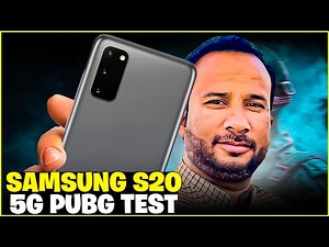 Samsung S20 5G: PUBG TEST⚡️ FPS Meter, Graphics Max Settings & Gyroscope Test!