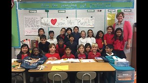 Bush Elementary Students Send Sweet Messages To Barbara Bush