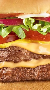 Only Checkers & Rally's has the Big Buford. Dbl burger topped w/cheese & all your fav toppings on a bakery-style bun. | Checkers and Rally's