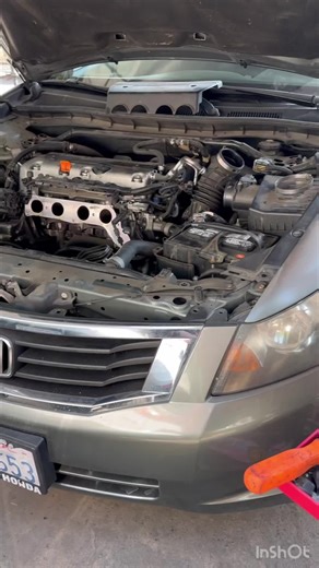 Honda accord 2008 codigo p0339 #mecanicaautomotriz #starter #meccanica #hondaaccord