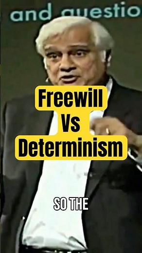FREE WILL VS DETERMINISM ( EXPLAIN ) #philosophy #religion #ravizacharias