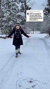 7.3K views · 1.5K reactions | #outofcosplay #snow #cosplayer | Ariel.Black.Cosplay | Facebook