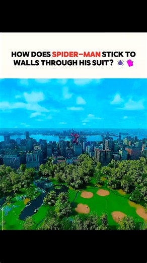 Have you ever wondered how Spider-Man can climb walls and buildings without falling? 😱