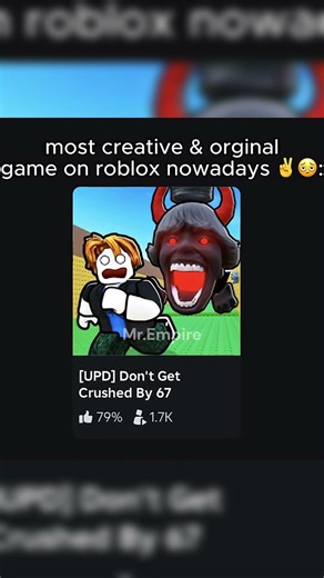 Most creative games in Roblox🥀