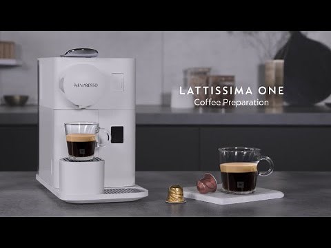 Nespresso Lattissima One - Black Coffee Preparation