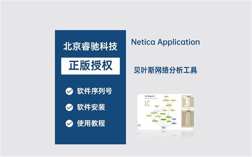 Netica Application贝叶斯网络分析工具！