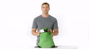 Broad Bay Dolphin Drawstring Backpack Dolphins Cinch Bag - COOL MESH & MICROFIBER