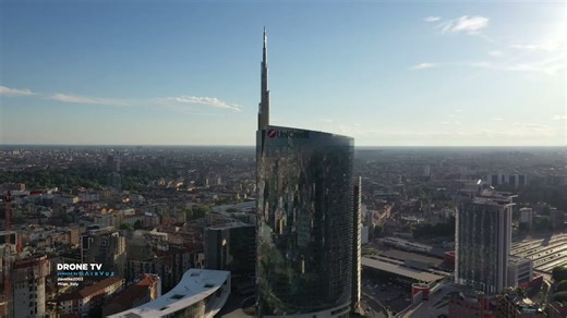 Drohnenaufnahmen von Mailand, Italien, Teil 2
