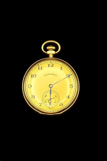 Antique Hampden Pocket Watch | Dueber 25 Year Gold Filled Case | Early 1900s Mechanical Pocket Watch | Vintage Gentleman’s Watch - Etsy