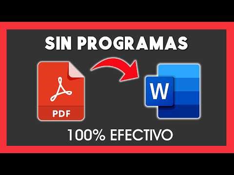 How to Convert PDF to Word Without Programs 🚀 Super Fast Method! ⚡