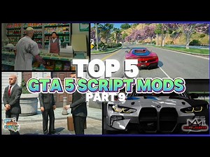 Top 5 Best Script Mods In GTA 5 - Part 9 || Best Scripts For GTA V || GTA V Mods 2024