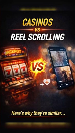 Variable rewards — the same system casinos use| You vs algorithm. Guess who’s winning? #shorts