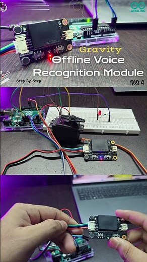 DFRobot Gravity Offline voice recognition module with Arduino Uno #voicerecognition #dfrobot #diy