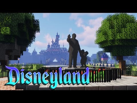 Disneyland in Minecraft complete progress tour! (2020)